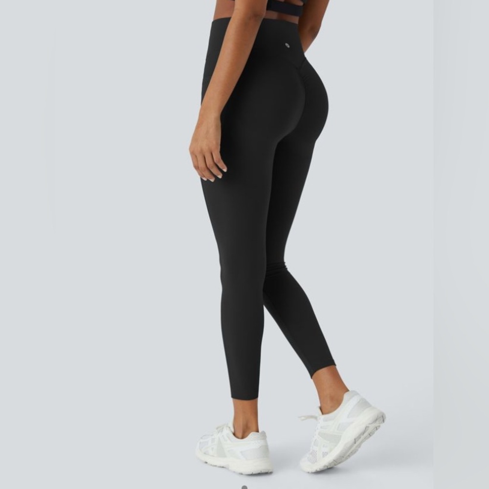Black halara shaping and tummy control Seamless Leggings for Ultimate Comfort